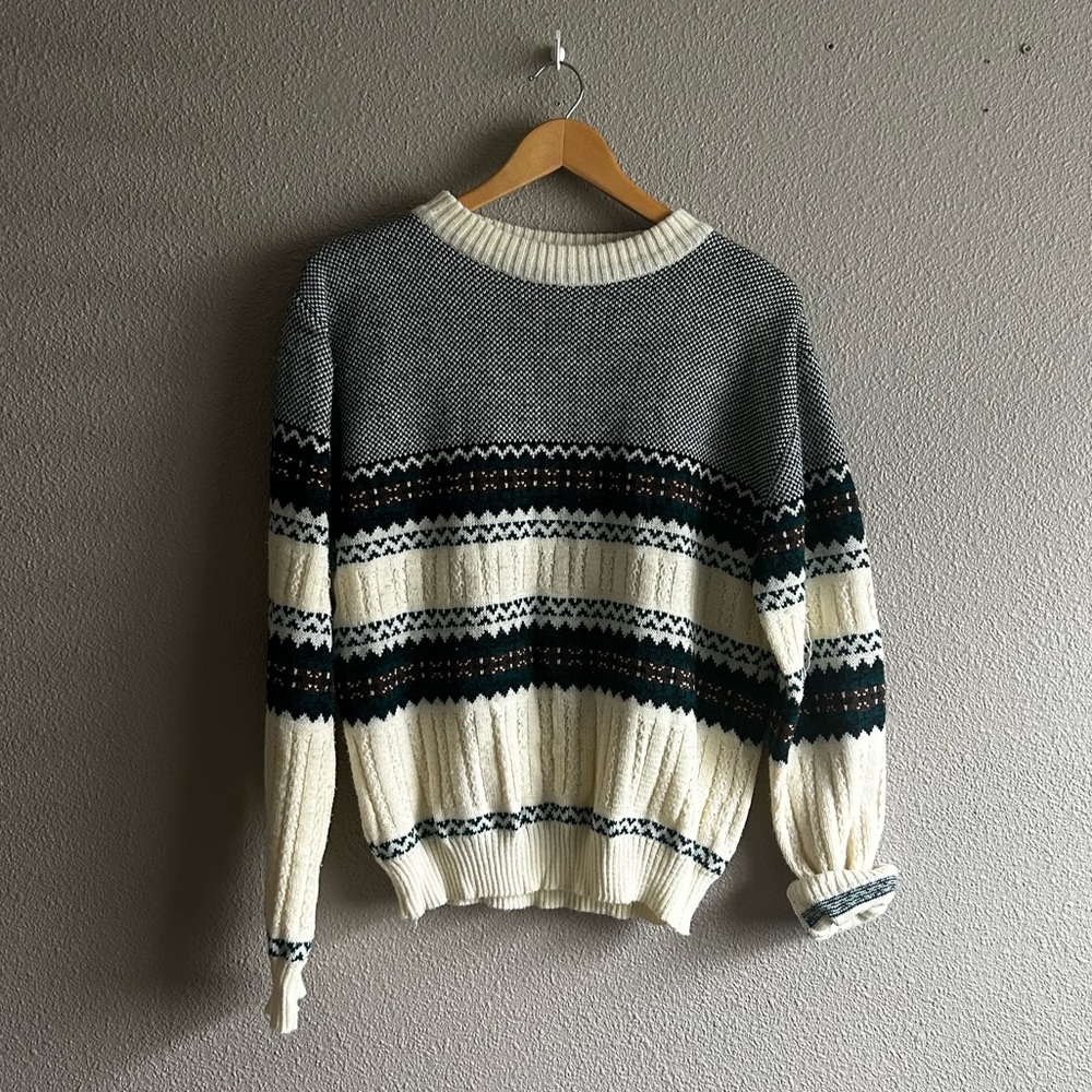 Vintage Hardwood & Pine Sweater